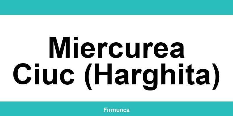 Inspectoratul Teritorial de Muncă (ITM) Miercurea Ciuc (Harghita): program și contact